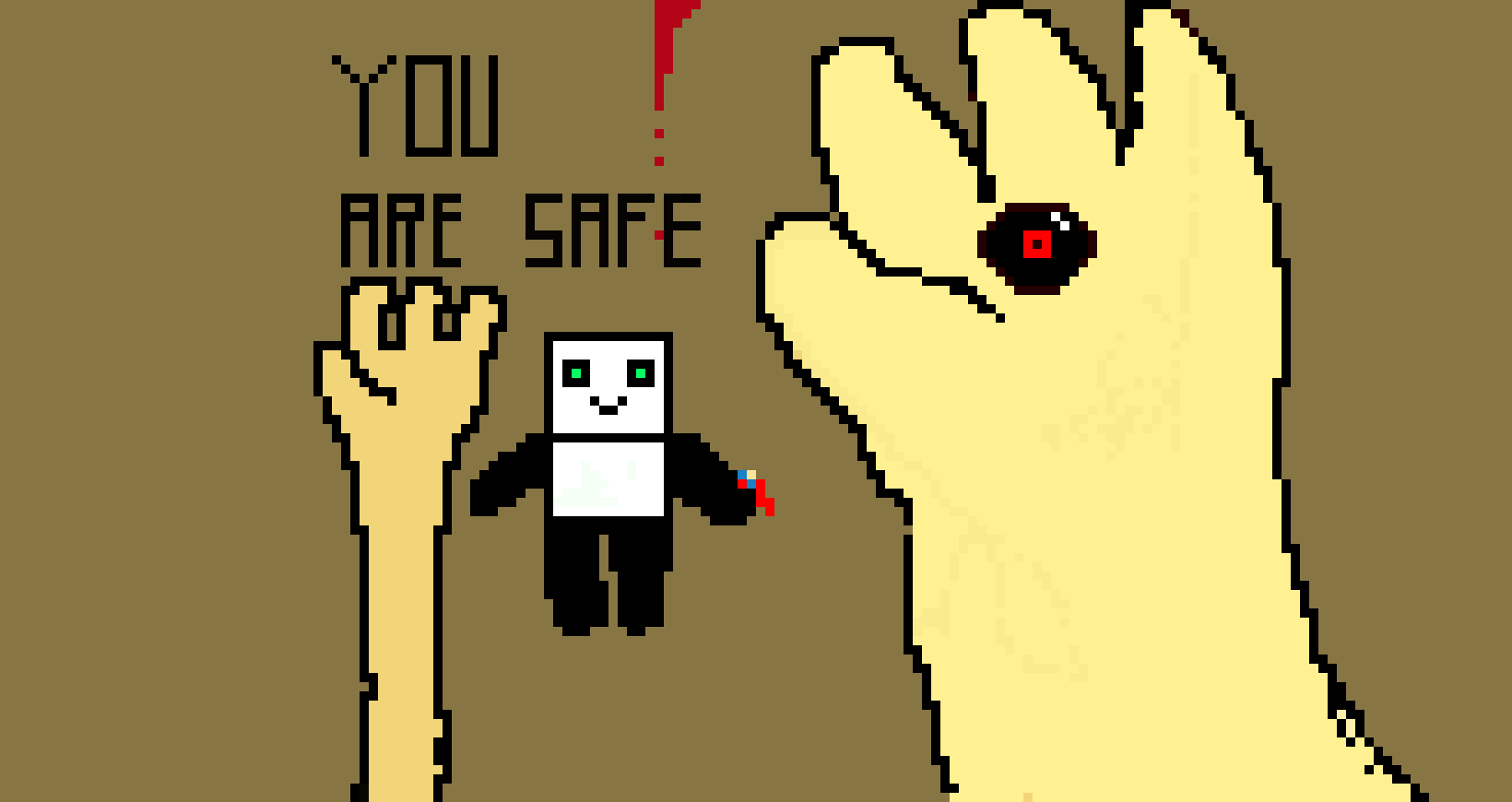 [8fe696] you are not safe