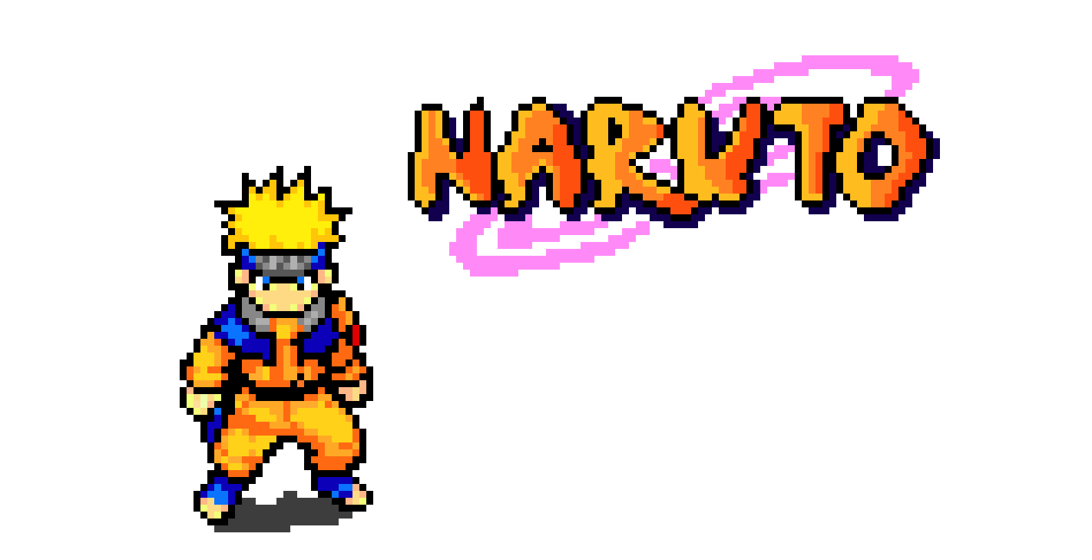 [9664c4] Naruto Pixel Art