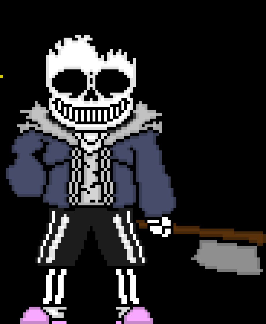 [e8cb42] what the hell are you doing you creature?! - Terror Sans