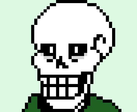 No wait it was warrior's really bad fanon TS!Underswap papyrus sprite that looks just awful