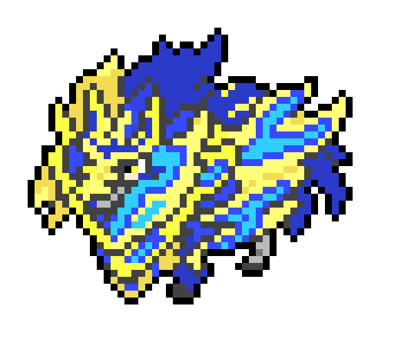 [a662d6] Zamazenta - Crowned Shield (Shiny Version- inverted from Zacian)