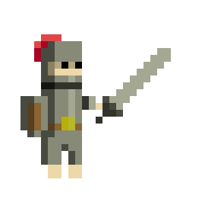 [54a833] guy_hitting_sword
