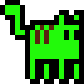 [9664c4] Green Cat-Still