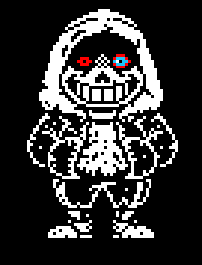 Dusttale Sans Battle Sprite