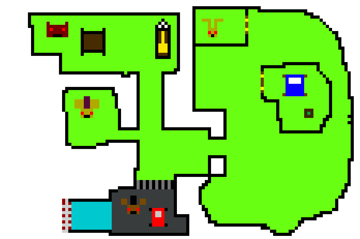 [9664c4] Five Nights at fredbears 4 Map