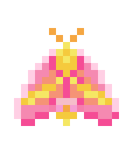 [012a04] Rosy Maple Moth