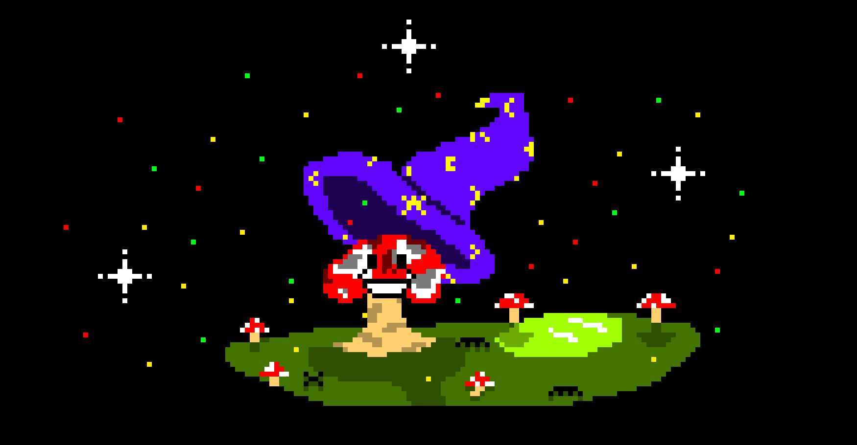 Mushroom with wizard (Fungu)