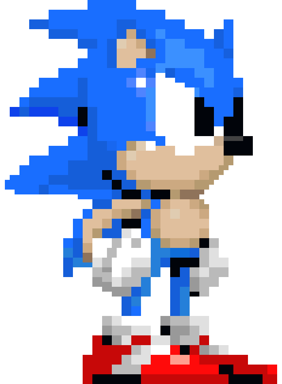 [9664c4] Sonic Mania Resprite + Shading effect
