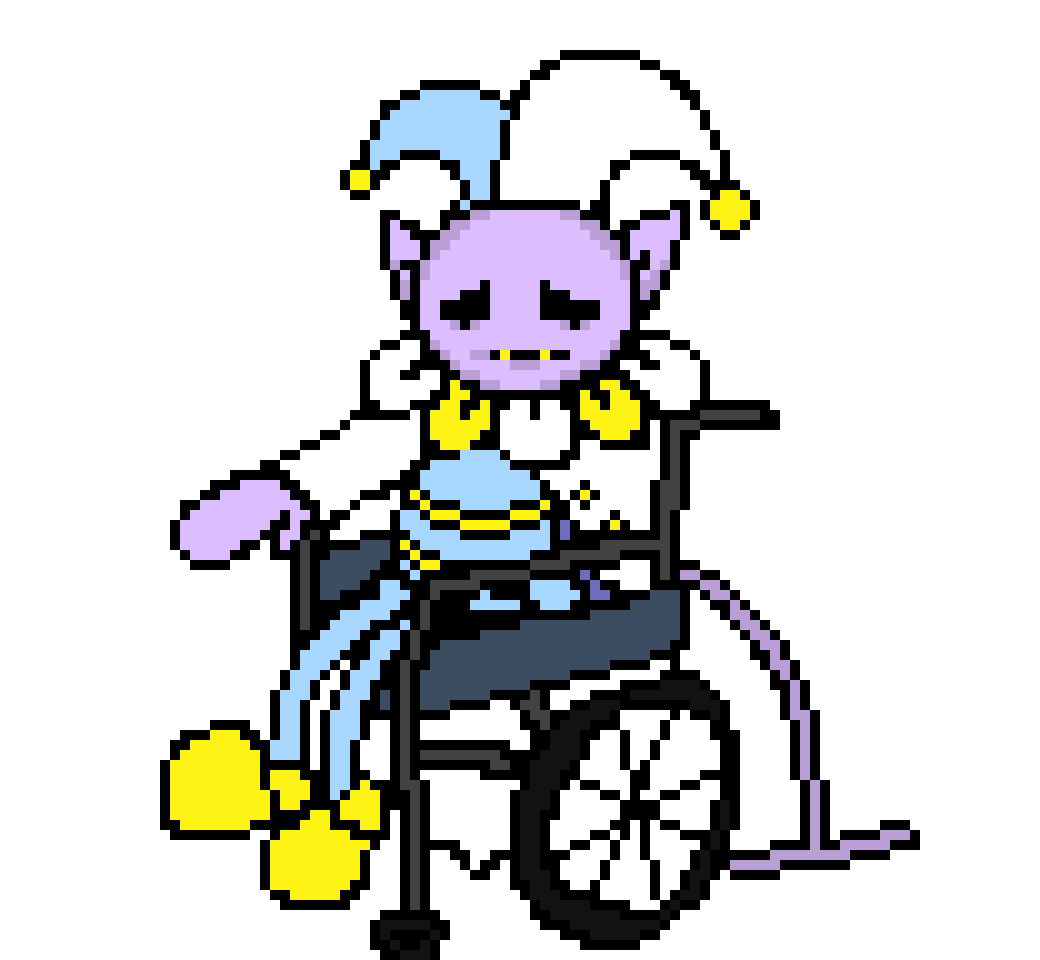 I cant do anything, Im in a fuckin wheelchair[deltafell jevil]