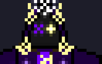 Just realized he was missing a pixel, fixed it
