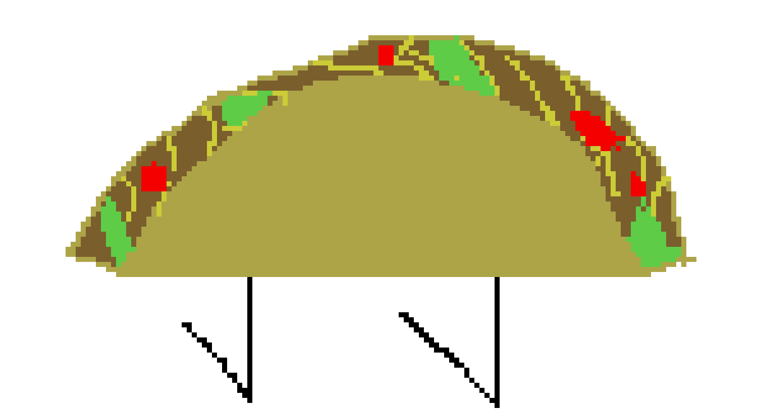 [c9c00b] back of taco