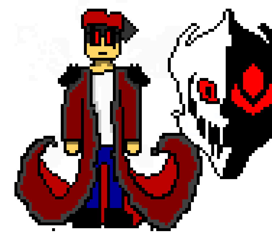 [49cd9d] *lifts up a finger and points at the ghost and snake* K. Round kill them