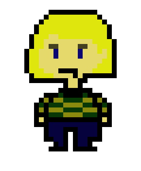 [4ba291] Custom Undertale Human Sprite Template