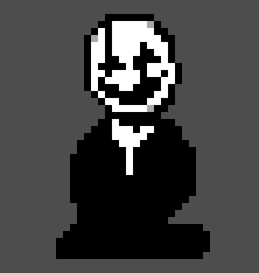 [f6cf66] deltarune gaster battle sprites