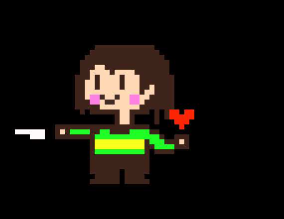  Deltarune Chara sprite. -Hammy