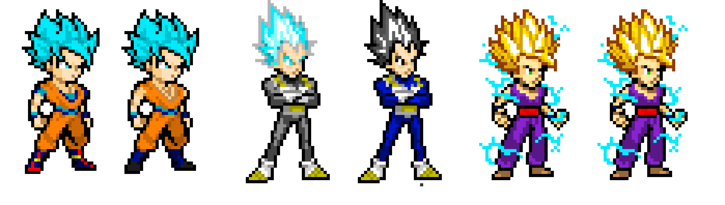 Dragon Ball Z Sprites (Re-Edited!)