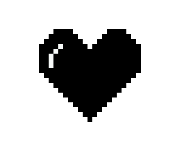 [19bcda] black heart