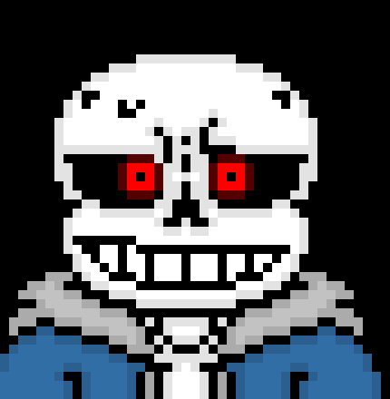 [e8cb42] *tries to fight the human but is about to lose* . . . *sans fled*
