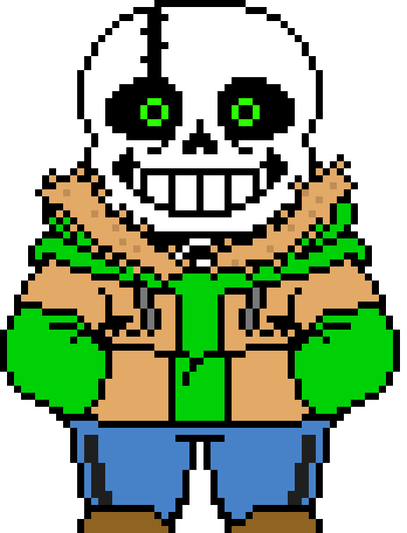 [be2951] creator sans my oc but with new clothes
