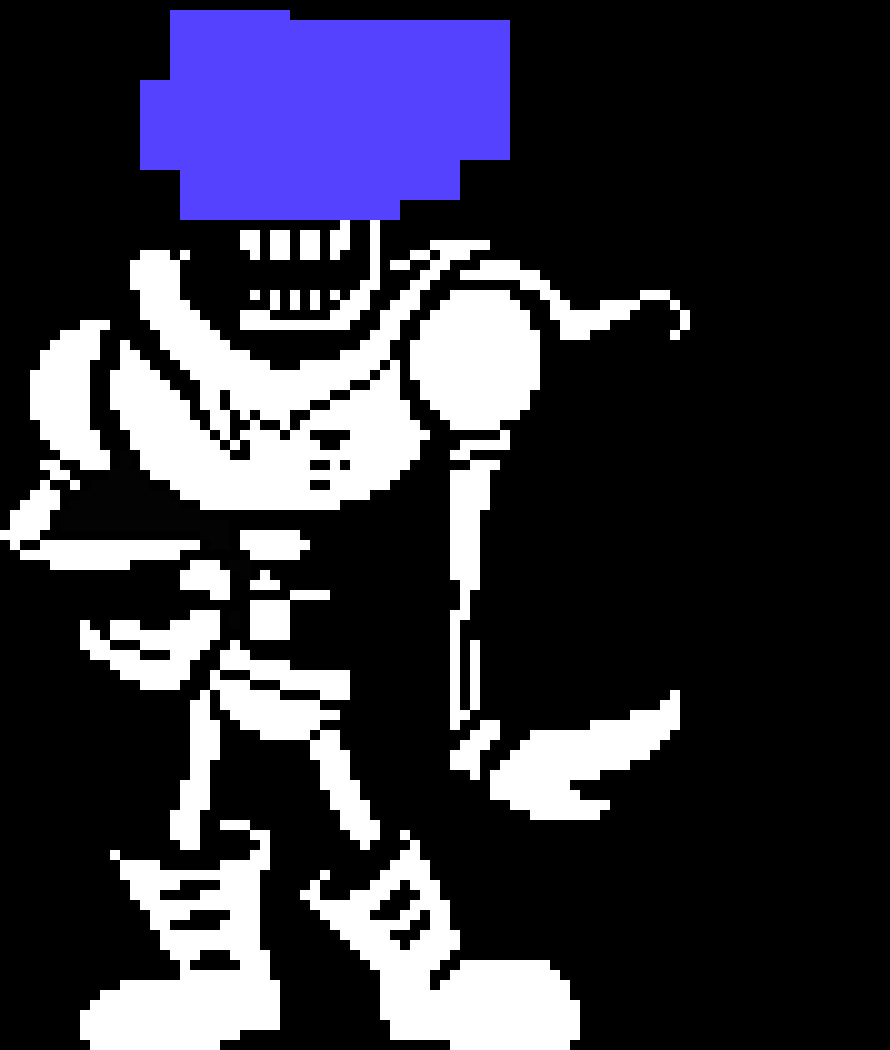 [f52639] Undertale Papyrus sprite
