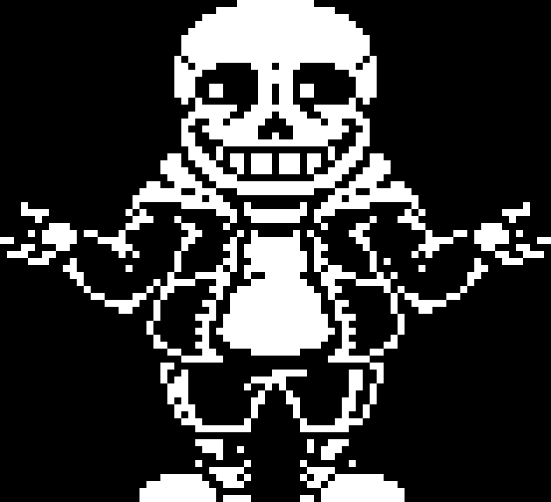 [517ec1] Deltarune Sans Sprite