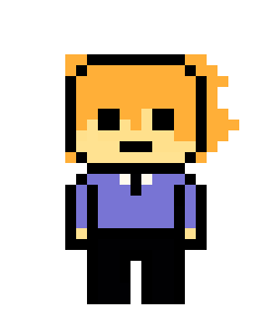 [07f7fb] danganronpa pixel sprite base