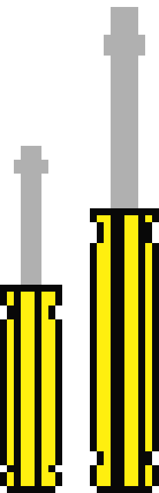 [b575a4] 2 screwdrivers