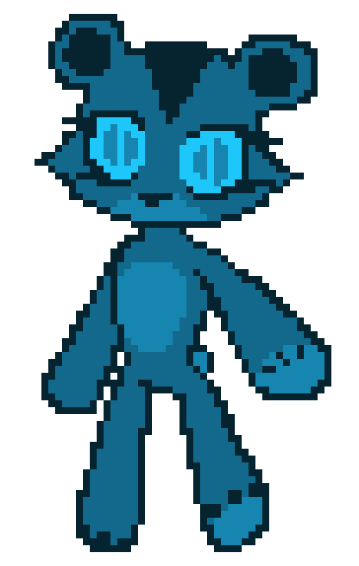 [ee35d4] Blue Freddy Fazbear Finished The Drawing Of A Character. Blue Freddy Fazbear Wants To Use It And Change Name But Don't Know What Name To Choose