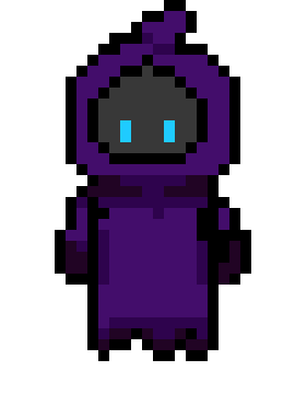 [27eaec] Purple Ghost Moving Down