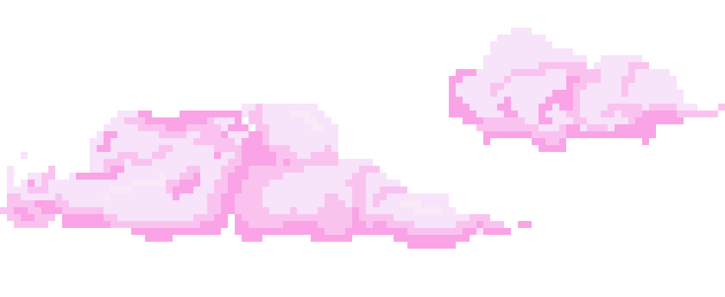 pink clouds