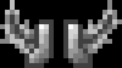 Minecraft enchantments visualized: The featherfall.