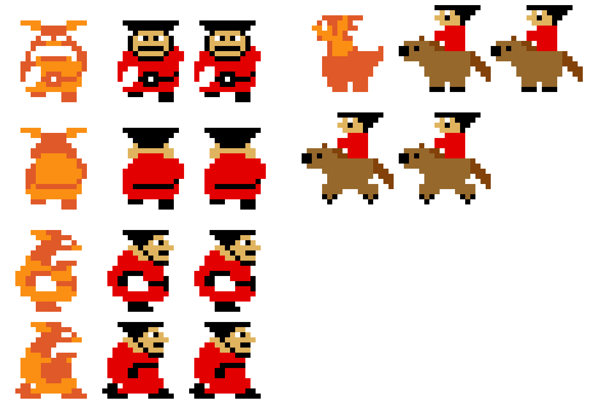 [9664c4] Enemies Sprites
