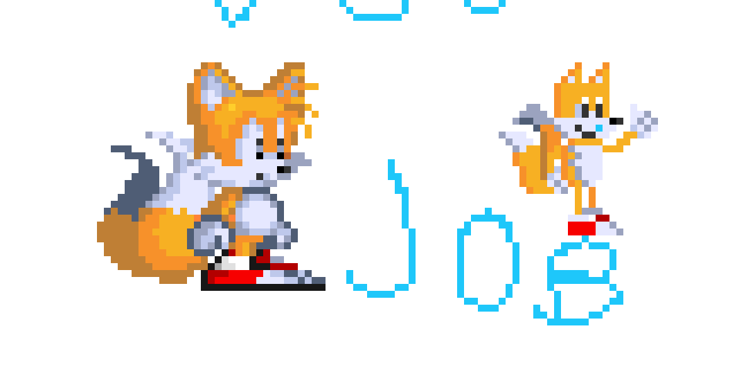 [8ea106] Tails (8-bit) My Versoin