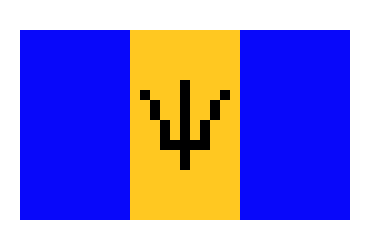 [b478a1] Barbados flag