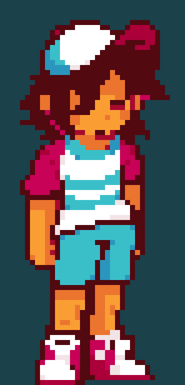 [219426] how do I draw a bat swinging sprite