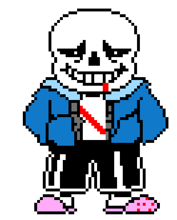 Injured UnderTale Sans 