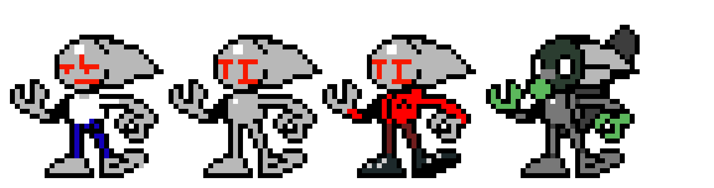 [275969] my ocs as meg man bosses