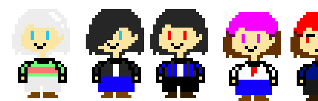 Tales of  broken Universes current roll cast (excluding me)