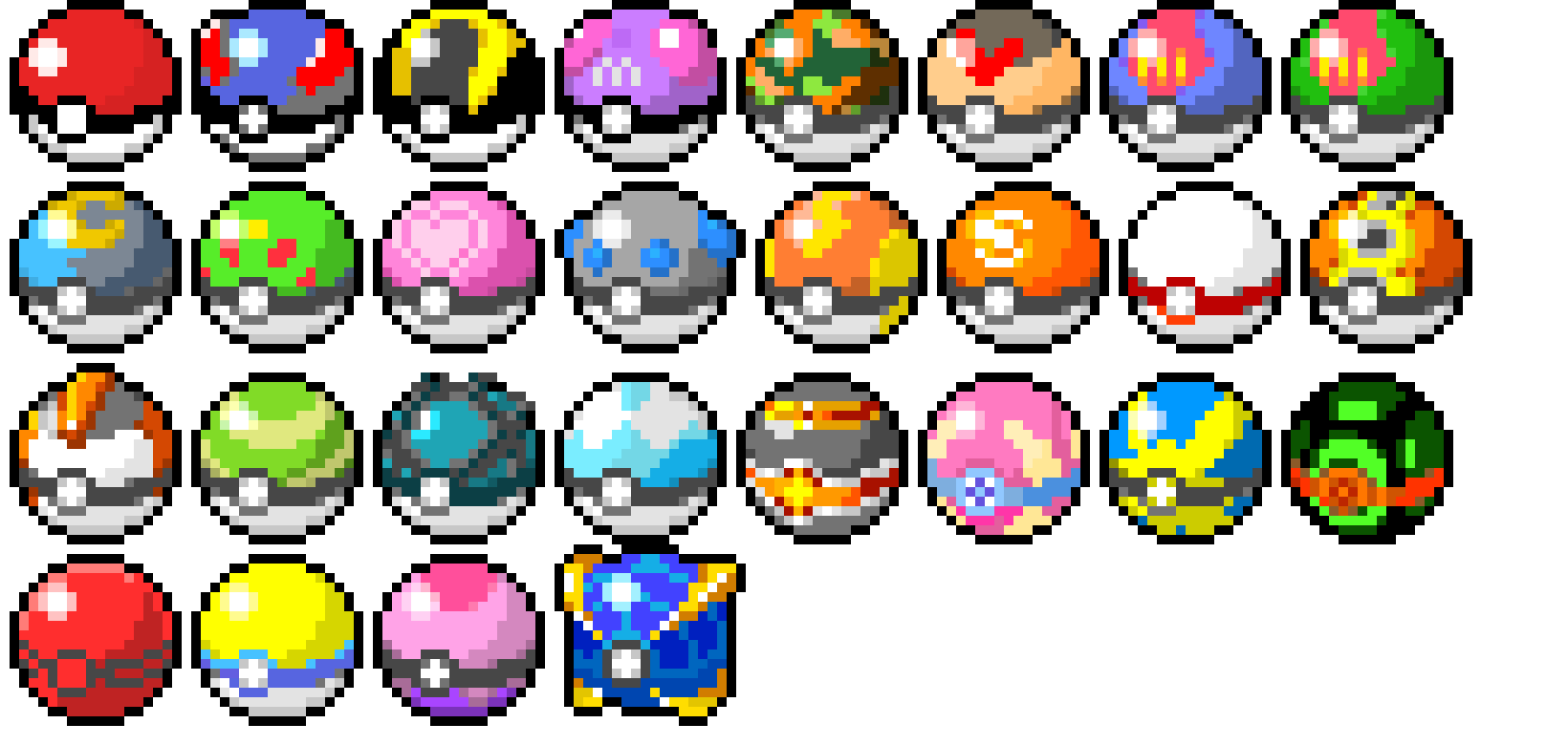 Pokeballs