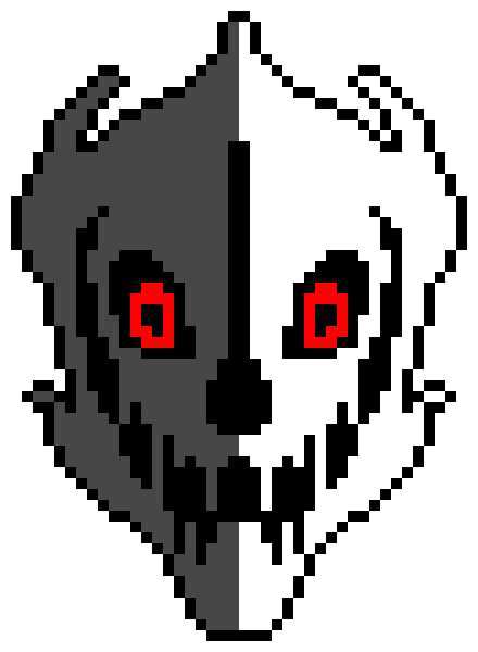 [d6b045] *GlitchPaint uses his Blasters to fire at Multi*