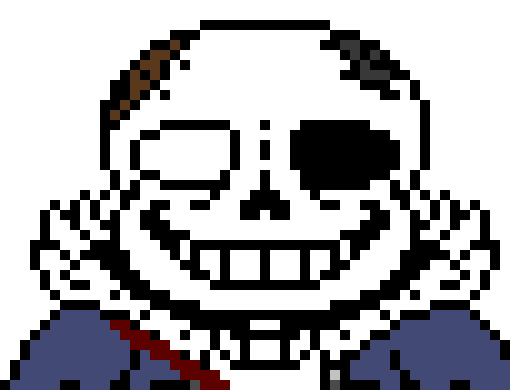 [53a360] Stabs error sans * Looks like your the one with "Bad Aim" 