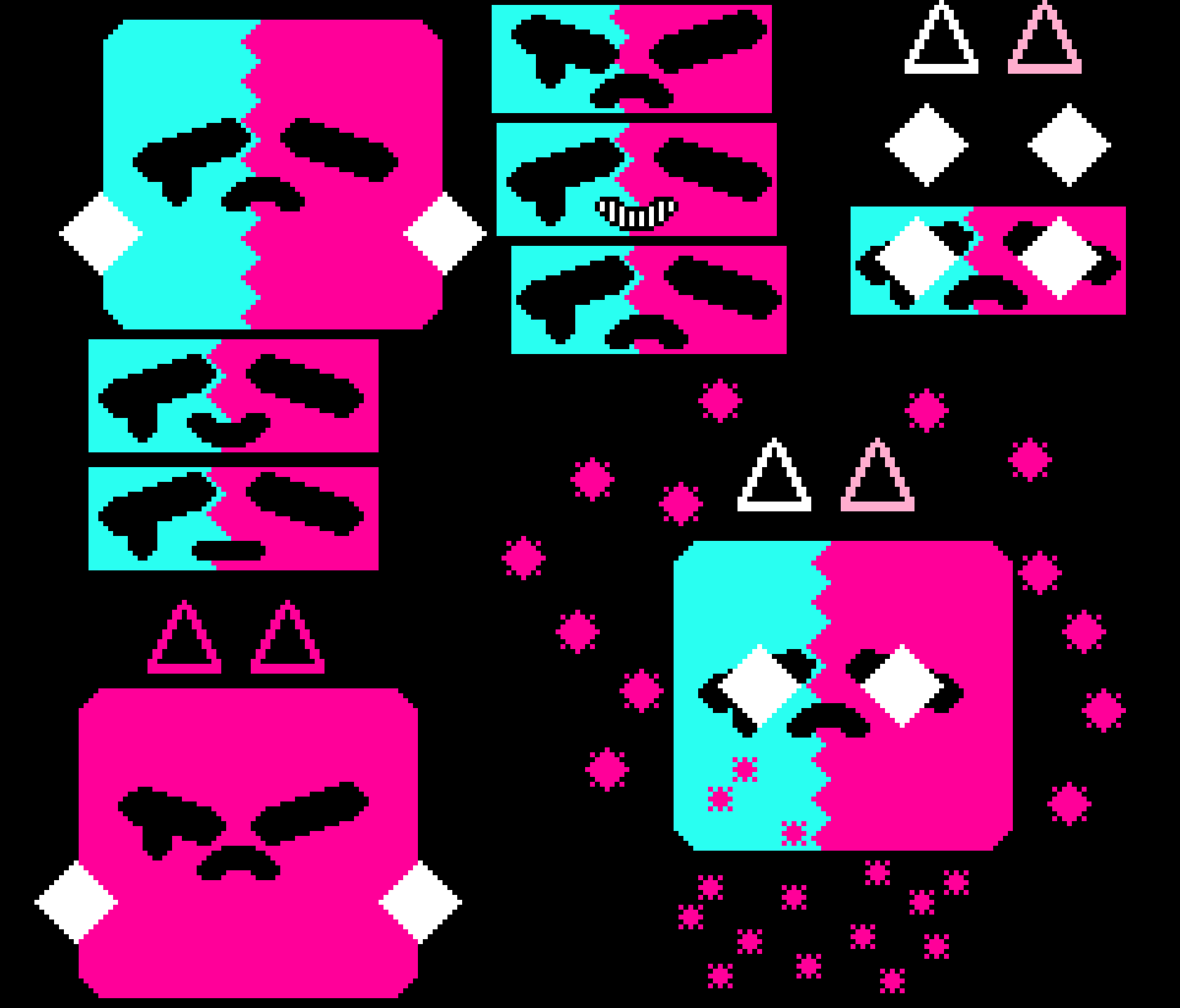 Big Cube (which is the official name in JSAB): <still in a random forest> (half corrupt sprites, page 2)