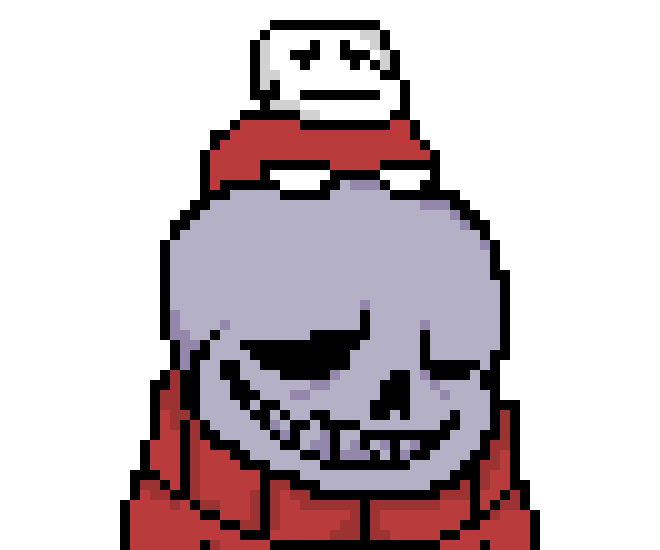 [1c0dc7] * Oi! Woosh! -{ He pokes Sans }-