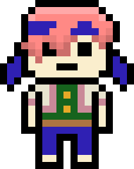 [61c3a2] danganronpa pixel sprite base - Kinugasa Ona V9