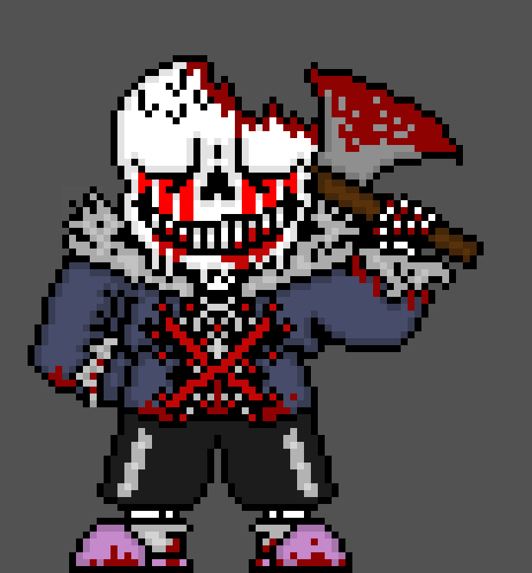 [e8cb42] Terror Sans Phase 2.5 V8 (THE FINAL FINAL CANON)