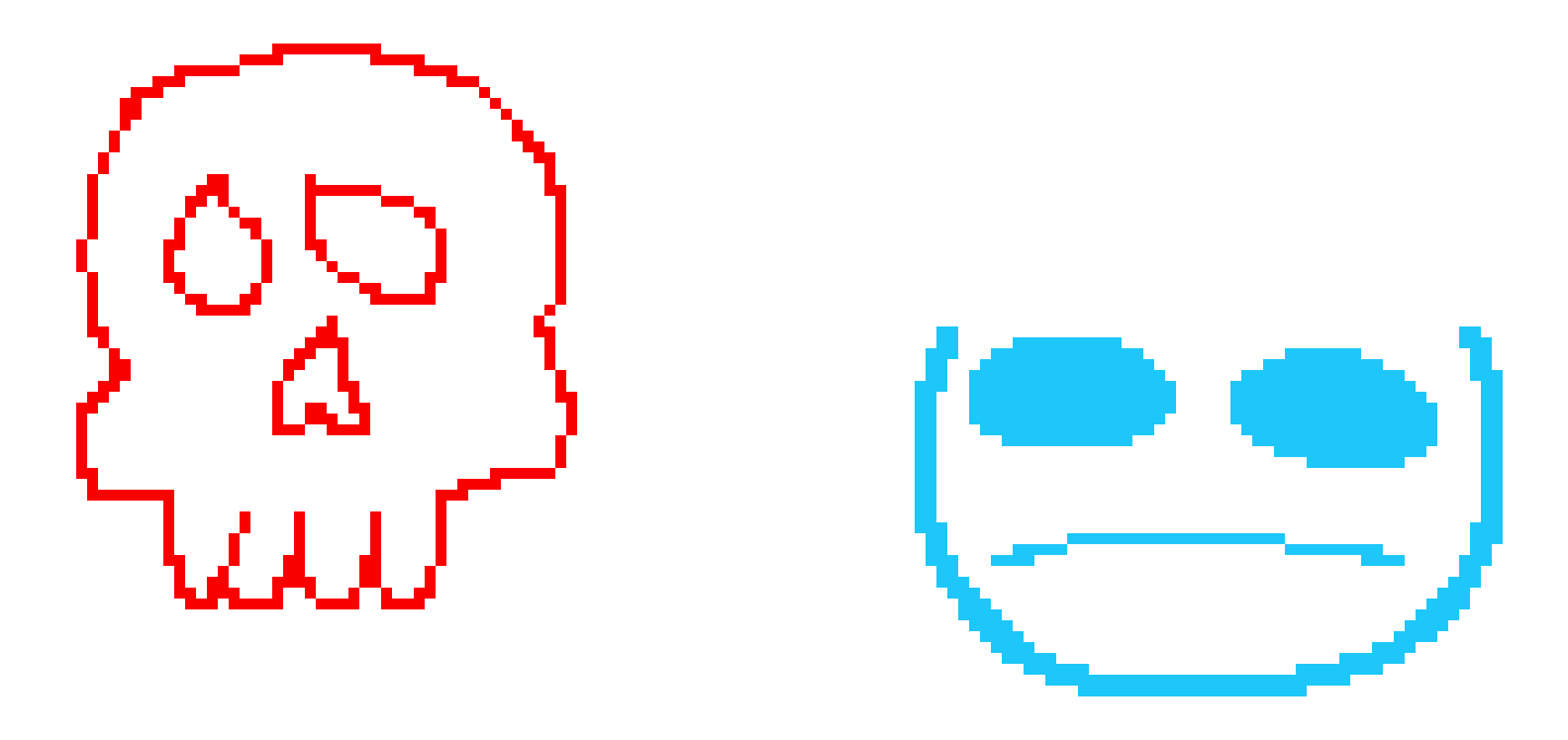 [467dfc] speaking of days I almost forgot. Day 3 of drawing myself next to others, today I am next to twobit. come back tomorrow for day four.