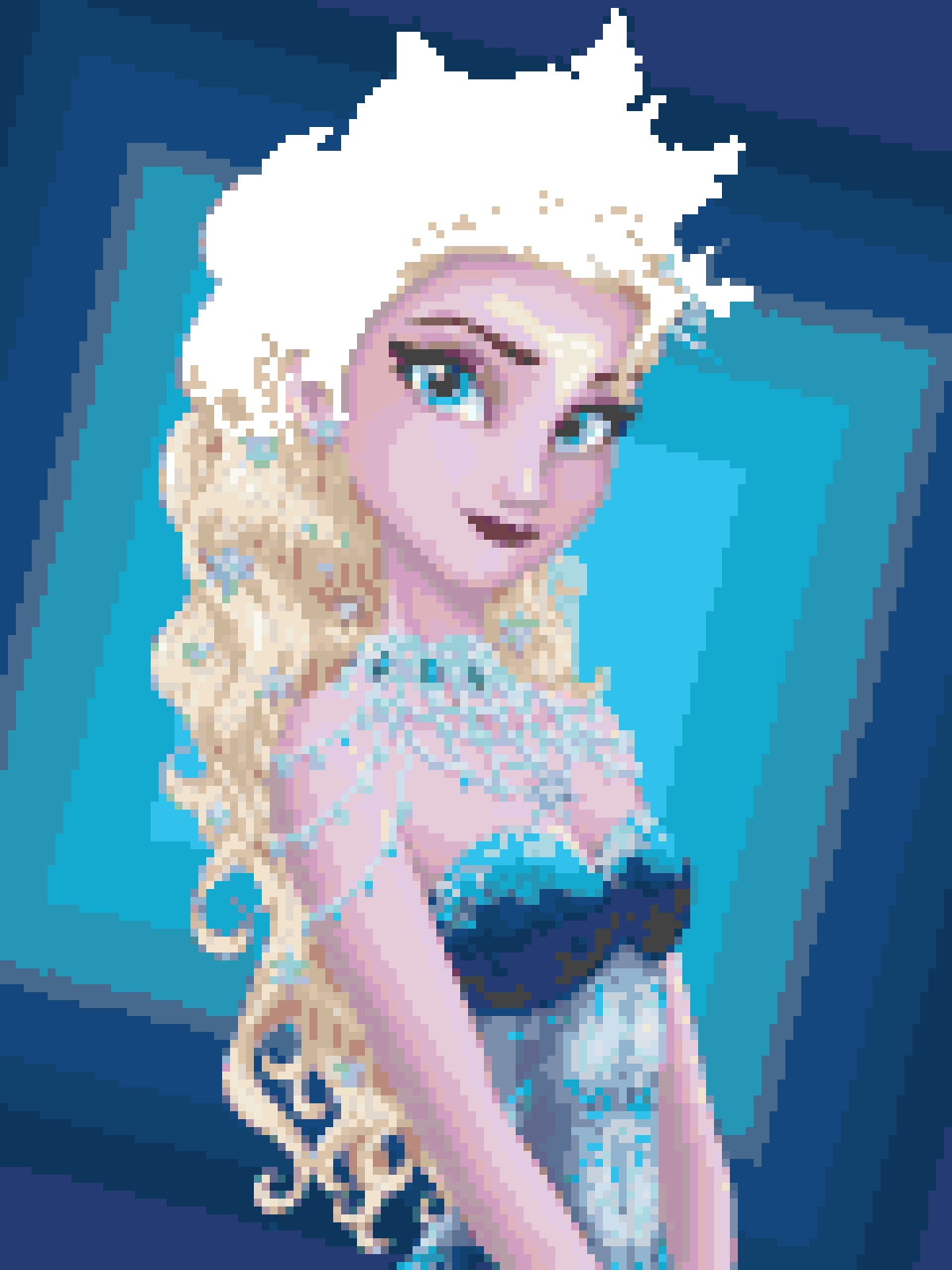 Anime Elsa - Unfinished