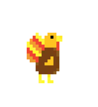 [1d6ed0] Thanksgiving Pixel Art