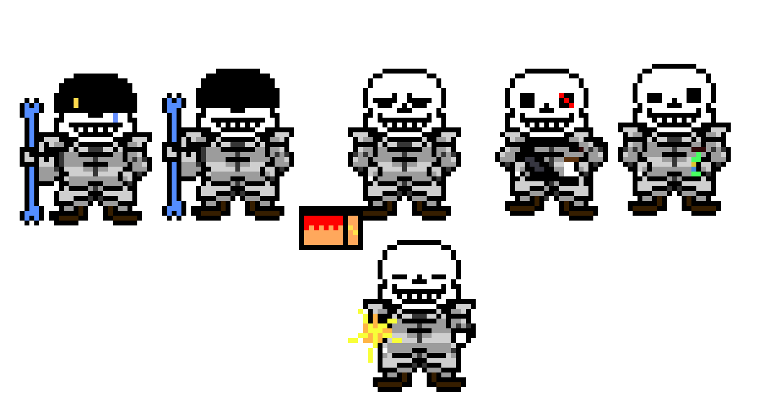 UnderShuffle Sans  OC  -flamingStar