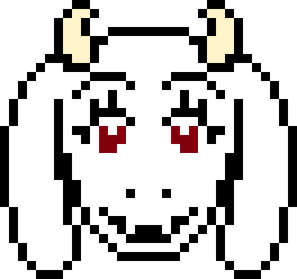 Remastered Toriel text box sprite 1